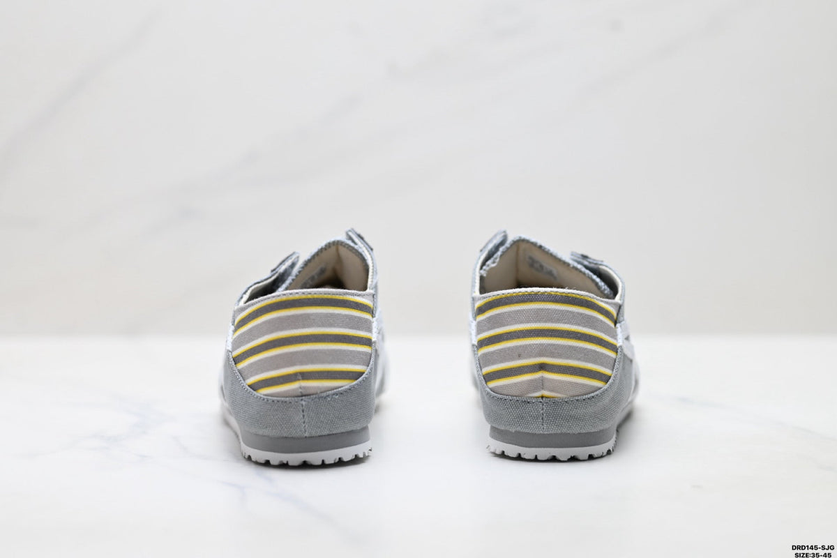 Onitsuka Tiger Retro Low Top Gray White Unisex Shoes Style 05