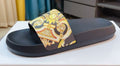 Versace Men's Baroque Print Slide Sandals - Open-Toe Slip-On Design