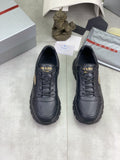 Prada Black Lug Sole Sneakers
