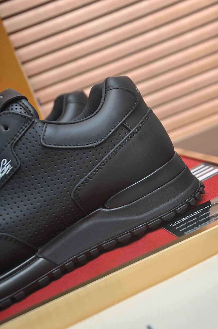 Louis Vuitton Dark Gray Low-Top Sneakers