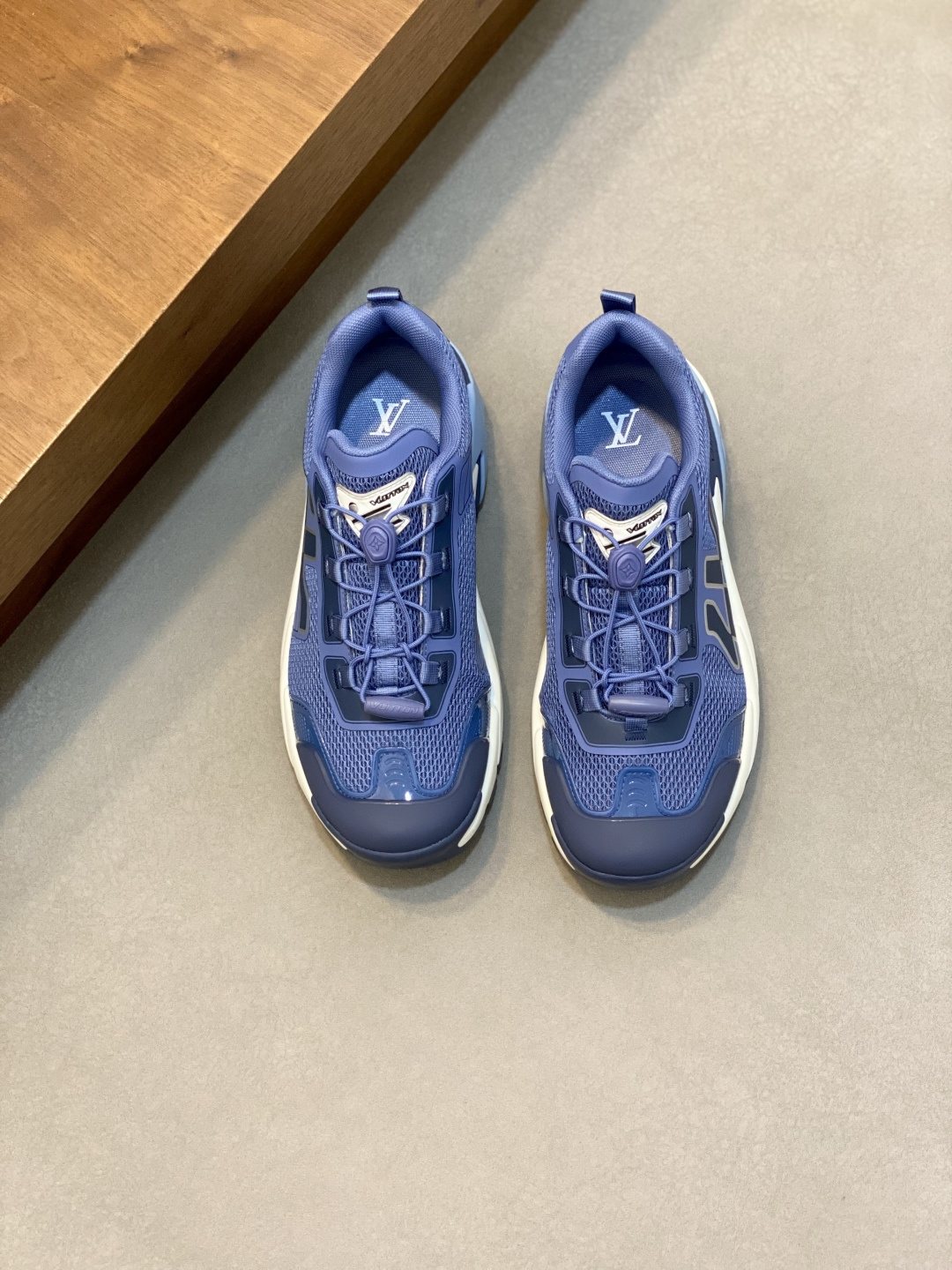 Louis Vuitton Men's Paneled Mesh Sneakers