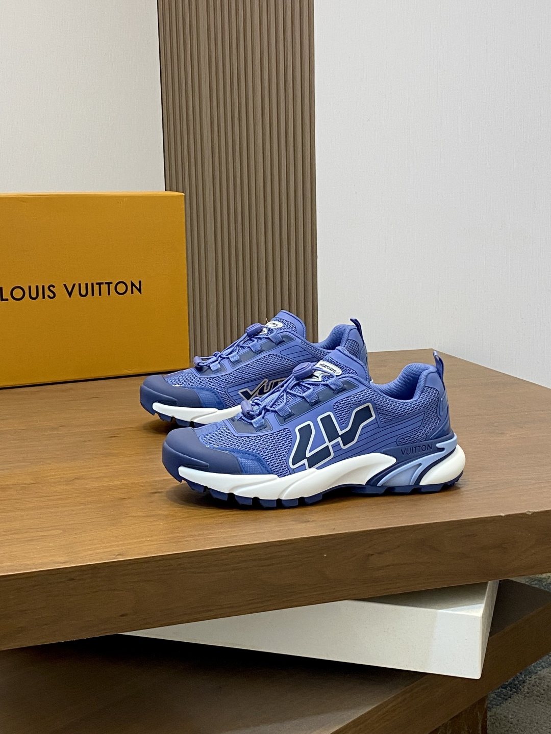 Louis Vuitton Men's Paneled Mesh Sneakers
