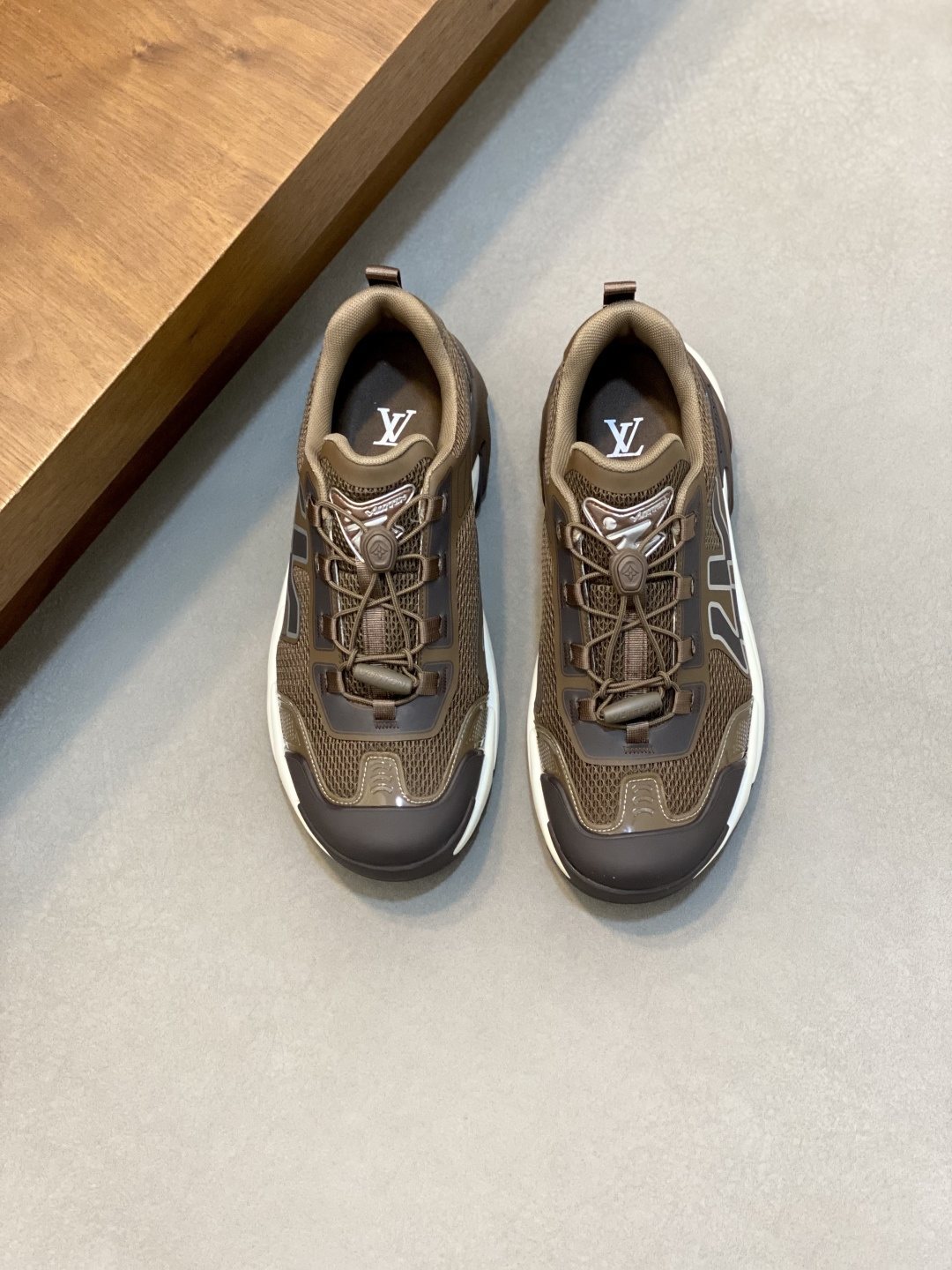 Louis Vuitton Men's Paneled Mesh Sneakers